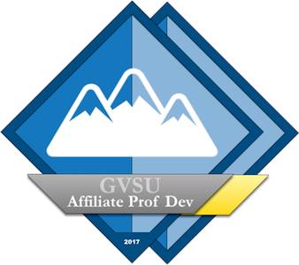 Affiliate Faculty Professional Dev Staying Current FLC Badge Image